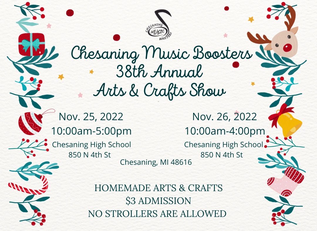 Chesaning Music Boosters Craft Show